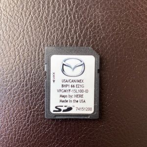 Mazda Navigation SD Card: Mazda 3